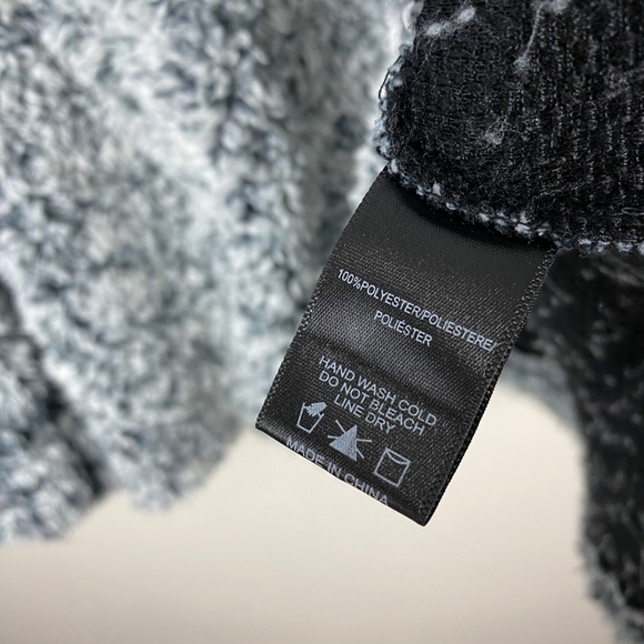 Anthro | Sunday in Brooklyn Grey Sibley Oversized Sherpa Pullover - Size XS/S - Picture 4 of 6